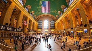 Walking Tour of Grand Central Terminal — New York City 【4K】🇺🇸 [upl. by Aratnahs338]