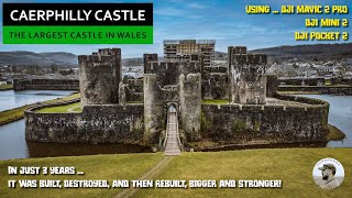 Caerphilly Castle  The Largest in Wales 2nd in Britain [upl. by Ruthann179]