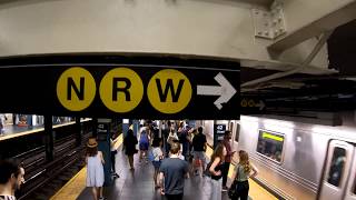 ⁴ᴷ The Busiest NYC Subway Station Times Square–42nd StreetPort Authority Bus Terminal [upl. by Oicnecserc]