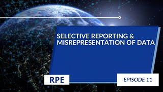 Selective Reporting amp Misrepresentation of Data  Episode 11  Research Ethics [upl. by Sello]