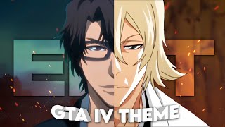 Aizen x Urahara  GTA IV Theme Edit [upl. by Gram]